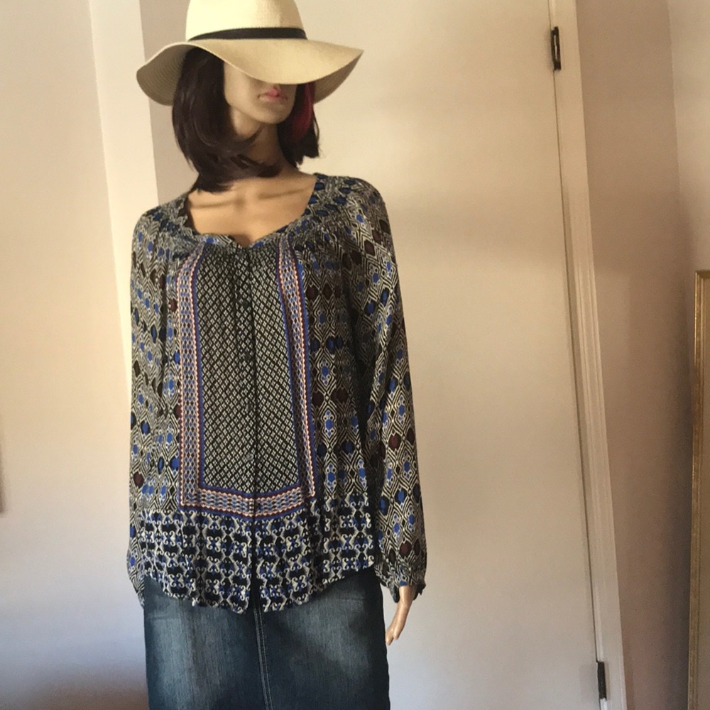 Lucky Brand blouse☘️